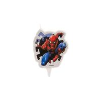 Spiderman Birthday Candle 7.5 cm - Colourful - One Size