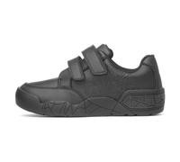 Spiderman Boys Black Easy Fasten School Shoe - Size 1 UK - Black