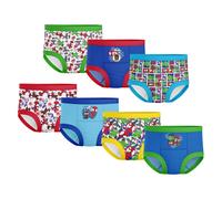 Spiderman Boys' Superhero Potty Training Pants, Success Chart & Stickers, Iron Man, Hulk & More Sizes 18M-4T, 7-Pack Spidey Multi-Hero, 2T