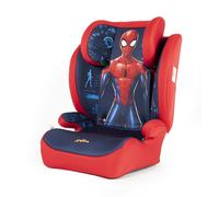 Marvel Spiderman Child Safety Car Seat 100 to 150 cm with Spider-Man Superhero Graphics on Red and Blue Background