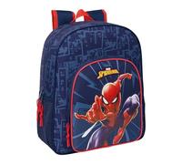 SPIDERMAN - Children's School Backpack, Adaptable to Trolley, Ideal for School Children, Comfortable and Versatile, Quality and Resistance, 32 x 12 x 38 cm