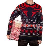 Spiderman Christmas Jumper Superhero Marvel Gift for Men and Women (Size: XS)