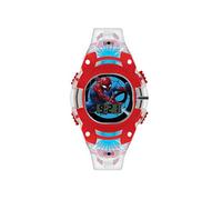 Disney's Marvel Spiderman Watch with Clear Plastic Strap