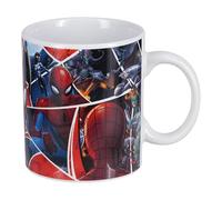 Spiderman Comic Book XL Mug - Officially Licensed Marvel Ceramic Coffee Cup with Comic Book Collage Design, Microwave & Dishwasher Safe, 550 ml (18.6 fl oz) | Paladone