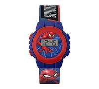 Spiderman Boys Digital Quartz Watch with Plastic Strap SPD4972