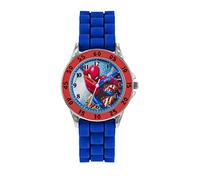 Spiderman Disney Time Teacher Kids Blue Silicon Strap Dial Watch SPD9048