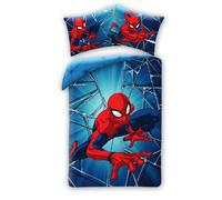 Spiderman Duvet Cover Set 140x200cm Cotton Original Spider Man Web
