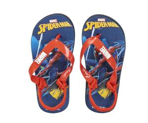 Spiderman Flip Flops for Kids - Multicolour - Size 13 - Made of 100% EVA - Finger Flip Flops - Spiderman Print - Original Product Designed in Spain
