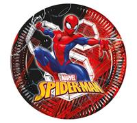 Spiderman FSC Paper Plates Next Generation 23cm 8Ct