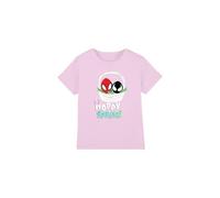 Spiderman Hoppy Spring Girls T Shirt, Pink, 9-10 Years