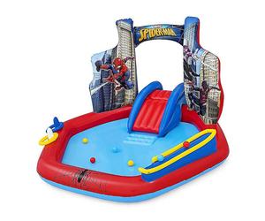 Spiderman Inflatable Play Centre Luxury Paddling Pool