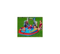 Spiderman Inflatable Play Centre Paddling Pool With Water Slide
