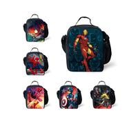 Spiderman Insulated Lunch Bag Kids Thermal Food Bag