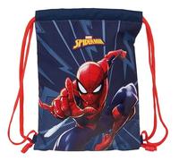 SPIDERMAN - Junior Flat Bag Backpack, Ideal for Children of Different Ages, Comfortable and Versatile, Quality and Resistance, 26 x 34 cm
