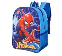 Spiderman Kids Childrens Backpack School Travel Bag with side mesh pocket