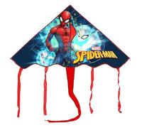 Spiderman Kite for Kids - 100 x 56 cm, Easy to Fly, Lightweight and Durable, Funny Cartoon Character Design, Summer Toy for Sea, Park, and Garden