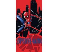 Spiderman Marvel Beach Towel or Bath Towel 70 x 140 cm Cotton (Spiderman Towel)