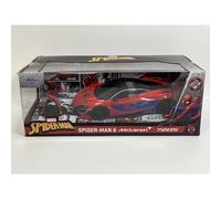 Spiderman Marvel Figure and McLaren 720S 1:24 Jada 253225034 35764