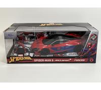 Spiderman Marvel Figure and McLaren 720S 1:24 Jada 253225034 35764