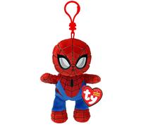 Ty Key Clip Marvel Spiderman Soft Plush Keychain