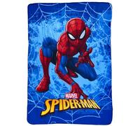 Spiderman Marvel Soft Blanket for Children 100 x 140 cm Soft Fleece Blanket 220 GSM Warm and Lightweight Perfect for Nursery and Cot