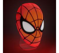 Marvel Spiderman Mask Desktop/wall Light (high: 15 cm) / lampka ścienno-biurkowa Marvel Spiderman maska (wysokość: 15 cm), Red