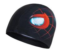 Spiderman (Miles Morales) Fabric Swimming Cap | Swim Cap | Pool Cap | Great comfort and fit | Art and Swimming … (L (for children from 7 years old and adults))