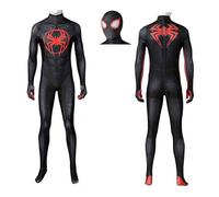 Spiderman Miles Morales Jumpsuit Suit Cosplay Costume Picture color 120