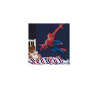 Spiderman Peel And Stick Wall Art, Vibrant Color Marvel Heroes Comic For Room Decor, Water-resistant High-definition Pattern, Non-toxic, Removable, Co