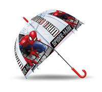 SRV Hub Kids Umbrella - Snowy Season Fun George Design, Windproof & Water-Resistant, Lightweight Stick with Child-Friendly Handle, Durable Polyester PVC, Ages 3-7
