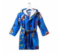 Spiderman Power MARVEL bathrobe Blue child with hood