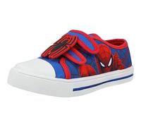 Spiderman Qatar Boys Canvas Shoes Blue 11 Child UK
