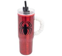 Spiderman Rambler Cup 770ml Stainless Steel Mug with Straw | Removable MagSlider lid. Double-wall insulated design. Ideal for children and Marvel fans.