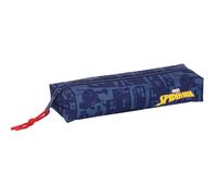 SPIDERMAN - Rectangular Children's Pencil Case, Children's Pencil Case, Ideal for Children of School Age, Comfortable and Versatile, Quality and Resistance, 22 x 7 x 40 cm
