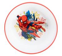 Spiderman Reusable Two-Tone Children's Bowl with Non-Slip Base
