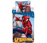 Spiderman Reversible Bed Linen Pillow Duvet 135/140 x 200 cm Blue