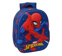 SPIDERMAN - School Backpack, with 3D Design, Ideal for Children of Different Ages, Comfortable and Versatile, Quality and Resistance, 27 x 10 x 33 cm