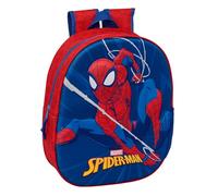 SPIDERMAN - School Backpack, with 3D Design, Ideal for Children of Different Ages, Comfortable and Versatile, Quality and Resistance, 27 x 10 x 33 cm