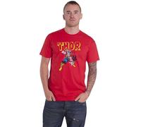 Spiderman Shooting Webs T Shirt Marvel Red XXL