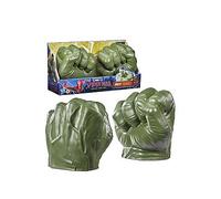 Marvel Spider-Man Day Hulk Gamma Smash Fists, Soft Foam Super Hero Role Play Toys for Costume Dress Up, Ages 5+