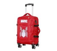 Spiderman Spider-4-Wheel Cabin Suitcase, Red, 20 x 40 x 55 cm, Capacity 44 L