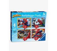 Spiderman Spiderman Ravensburger Four In Box Jigsaw Puzzle Set