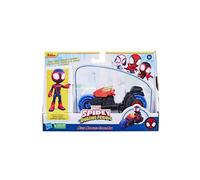 Spiderman Spidey Miles Morales with Motorcycle