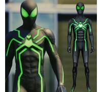 SpiderMan Stealth Suit Cosplay Costume Superhero Stealth Spider 3D Printed Spandex Halloween Costume Zenzai BodySuits Adult Kids 140-Kids Stealth Suit