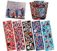Spiderman Stickers for Kids 65Pcs| Marvel Bed Room Decor for Boys| Peel and Stick Wall Decals for Spider-Man Clings Wall Art Party Decoration 3+Years