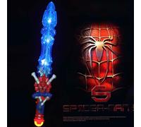 Spiderman Super Hero Sword with Sound & LED Lights - 57 cm Toy for Kids, Birthday Gift (Ages 3+)