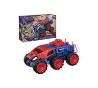 Marvel Spider-Man Day 2-In-1 Super Chompin' Tank, 11.4 cm Action Figure & Toy Vehicle Set, Super Hero Toys and Figures, Ages 4+