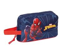 Spiderman - Thermal Breakfast Holder, Thermo, Pencil Case, Quality and Maximum Resistance, Meal Holder, Recreation, 21.5 x 6.5 x 12 cm
