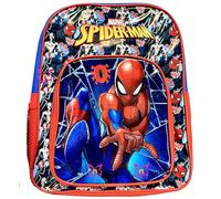 Spiderman Two Compartment Childrens Kids School Nursery Backpack bag