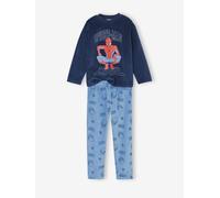 Spiderman velour pyjamas for boys azure